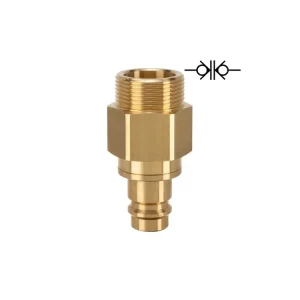 vsuvka Mini, závit G1/8"a, oboustranně uzavíratelná Nová Kolekce
