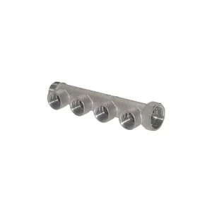 rozdělovací lišta, vstup a výstup G 3/4", 4x odbočka vnější G1/2" NIKL VTIN4-34 Akční Cena