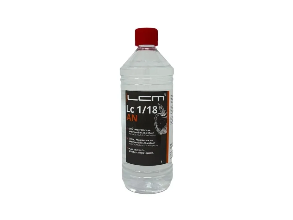 Cenově Výhodný LCM čistící prostředek na nábytkové dílce a hrany LC 1/18 AN, jablko - 1 l