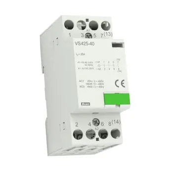 Nejprodávanější VS425 -31 24V AC/DC Instalační stykač 4x25A