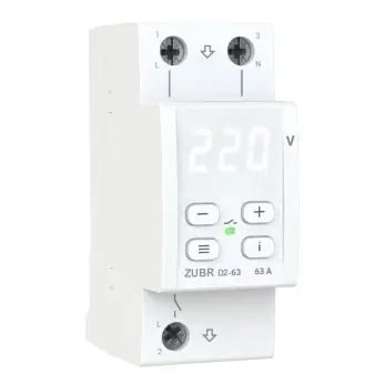 Super Cena ZUBR D2-63 - napěťové monitorovací relé 63 A