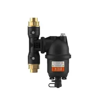 Magnetický filtr IVAR DIRTSTOP XL - otočný s cyklonovu vložkou - 1"F x 1"F; 4,60 m3/h; černý *AF* Nízká Cena