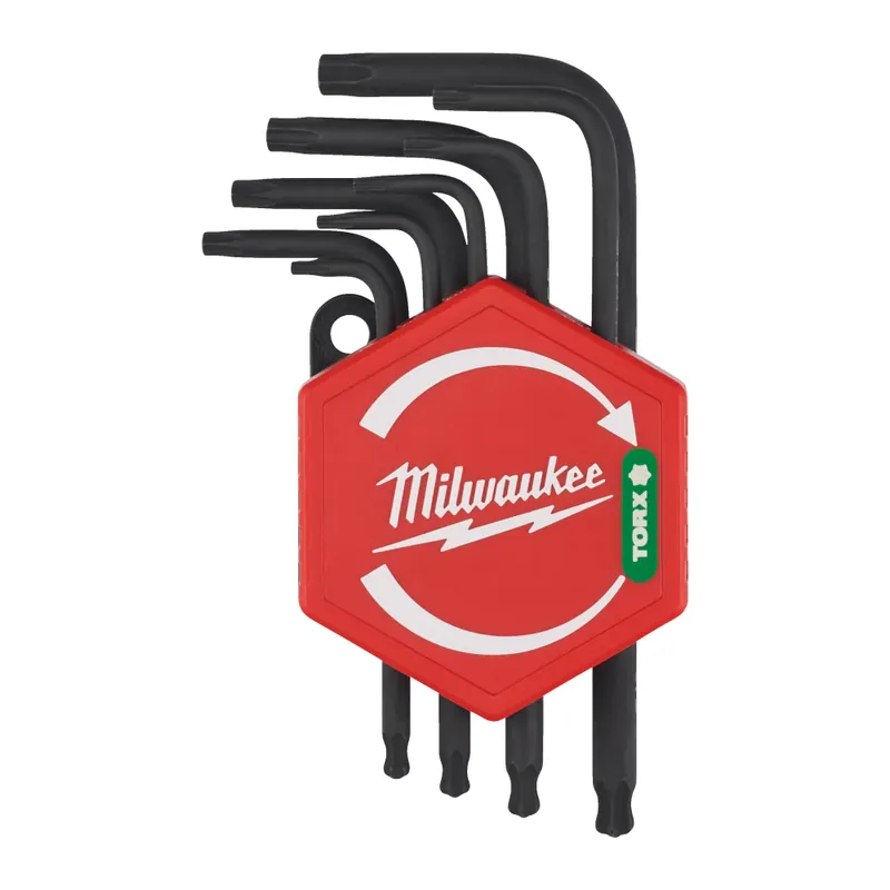 Milwaukee Kompaktní sada klíčů torx ve tvaru L (9KS) Nejlepší Volba